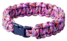 Munkees 6463 браслет Paracord 23 см pink