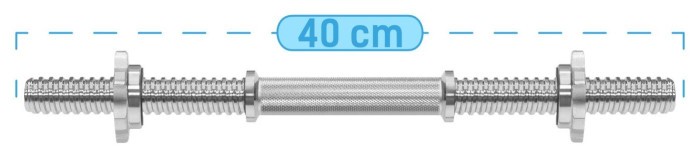 Гриф винтовой прямой 40/25 THUNDER