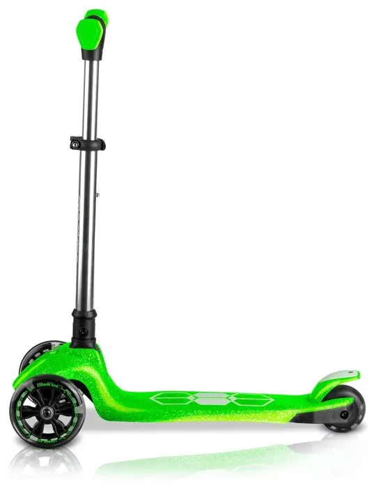 Детский самокат трехколесный Ricokids Jelly зеленый