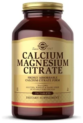 Calcium Magnesium Citrate - 250 tabs