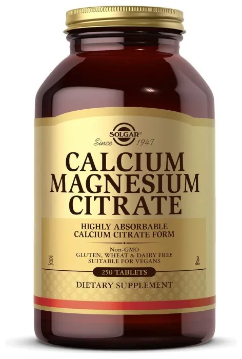 Calcium Magnesium Citrate - 250 tabs