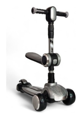 Дитячий самокат з сидінням 2 в 1 Scooter Highend 828A