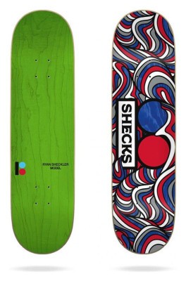Дека для скейтборда Plan B ( PBDE0020B054 ) Sheckler Haight St 8.125"x31.75" 2020