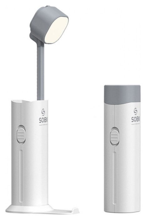 Power Bank Лампа Sobi D16 White 5000 mAh, укр, укр