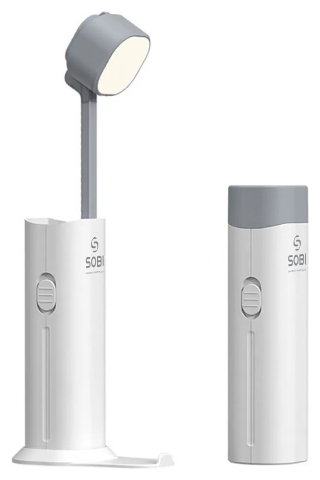 Power Bank Лампа Sobi D16 White 5000 mAh (D16)