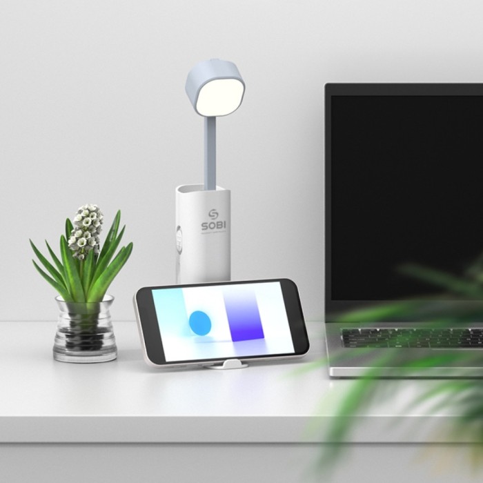 Power Bank Лампа Sobi D16 White 5000 mAh, укр, укр