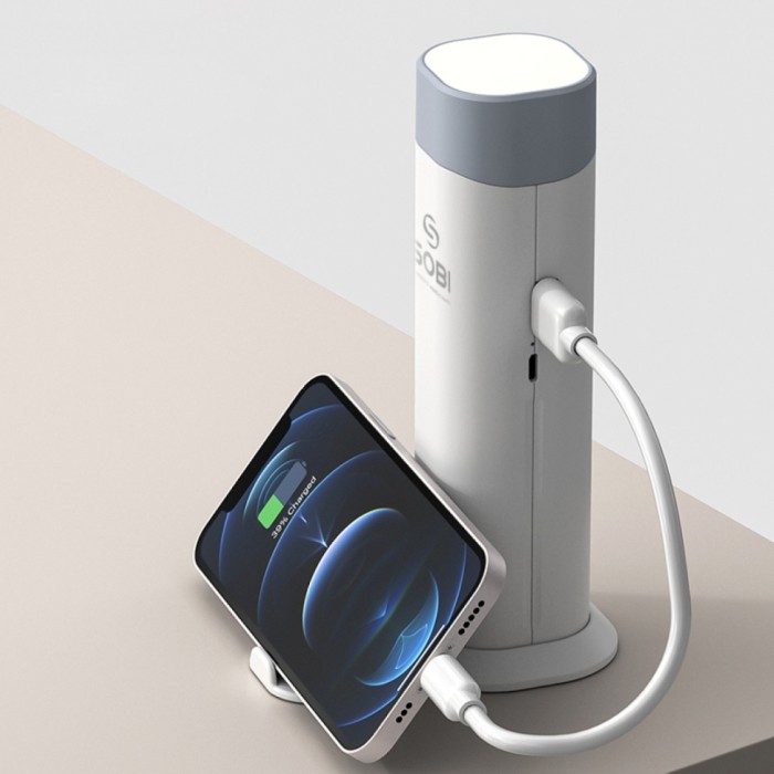 Power Bank Лампа Sobi D16 White 5000 mAh, укр, укр