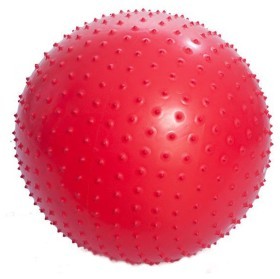 Фитбол (с пузырьками) 75см Bavar Sport (фиолетовый)