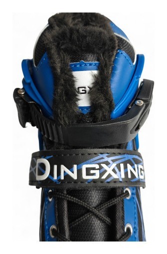 Ковзани розсувні на хутрі Dingxing 023, укр, укр