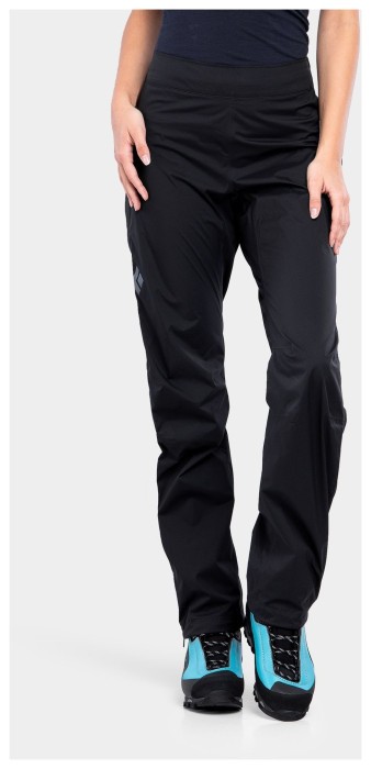 Брюки женские Black Diamond Stormline Stretch Full Zip Rain Pants, L - Black