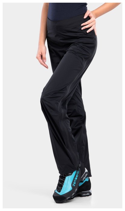 Брюки женские Black Diamond Stormline Stretch Full Zip Rain Pants, L - Black