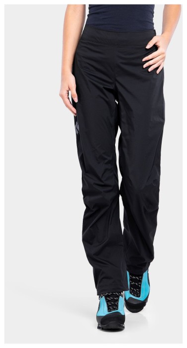 Брюки женские Black Diamond Stormline Stretch Full Zip Rain Pants, L - Black