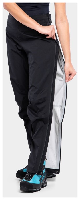 Брюки женские Black Diamond Stormline Stretch Full Zip Rain Pants, L - Black