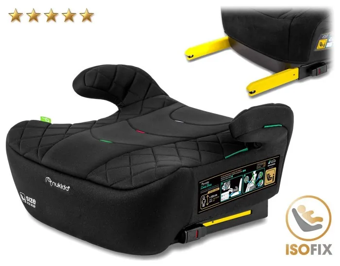 Бустер Nukido Louis ISOFIX 710200 125-150 см, черный