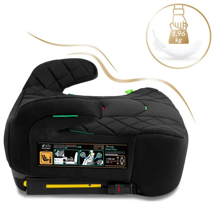 Бустер Nukido Louis ISOFIX 710200 125-150 см, черный