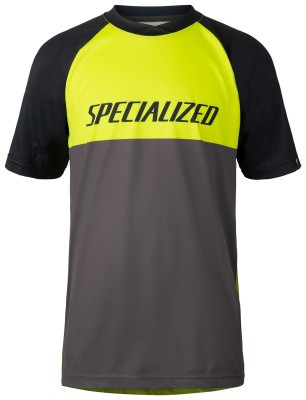 Футболка Specialized ENDURO GROM JERSEY SS YTH HYP/CHAR 2020