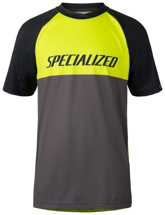 Футболка Specialized ENDURO GROM JERSEY SS YTH HYP/CHAR 2020
