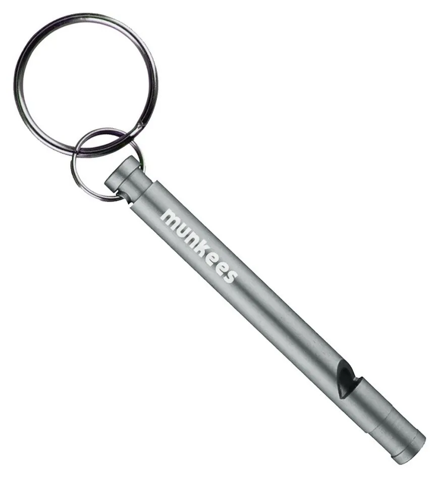 Munkees 3386 брелок-свисток Slim Whistle grey (3386-GY)