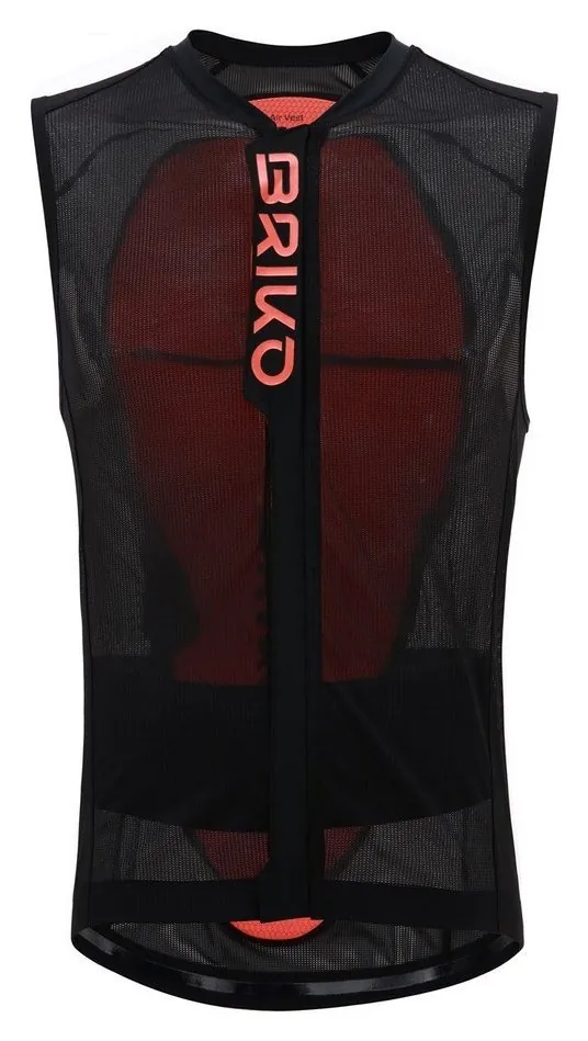 Захист спини спортивний Briko ARMOR VEST L Black/red (2001HB0) (L black, red)