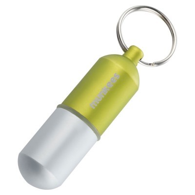 Munkees 3627 брелок Водонепроницаемая капсула большой зеленый