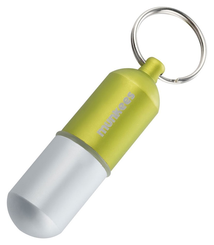 Munkees 3627 брелок Водонепроницаемая капсула большой зеленый