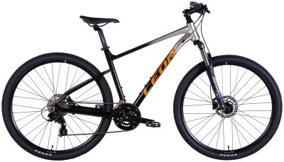 Велосипед AL 29&quot; Leon TN 100 HDD рама-19&quot; срiблястий з чорним 2025