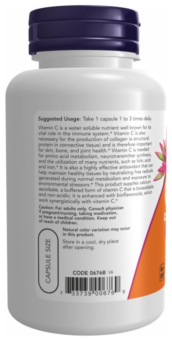 C-500 Ascorbate - 100 vcaps