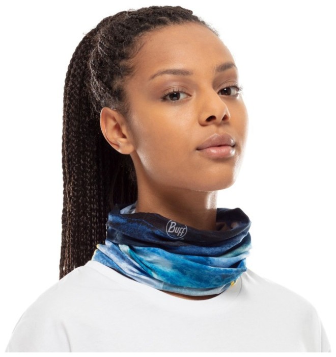 Шарф-труба Buff National Geographic Coolnet UV+, Zankor Blue