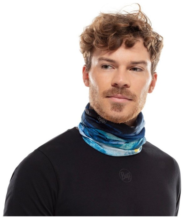 Шарф-труба Buff National Geographic Coolnet UV+, Zankor Blue