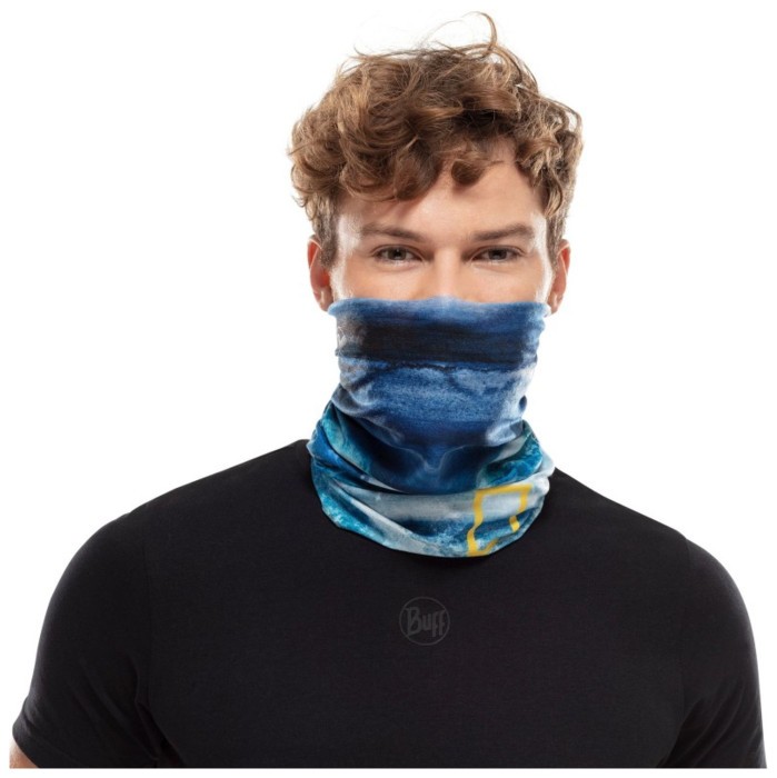 Шарф-труба Buff National Geographic Coolnet UV+, Zankor Blue
