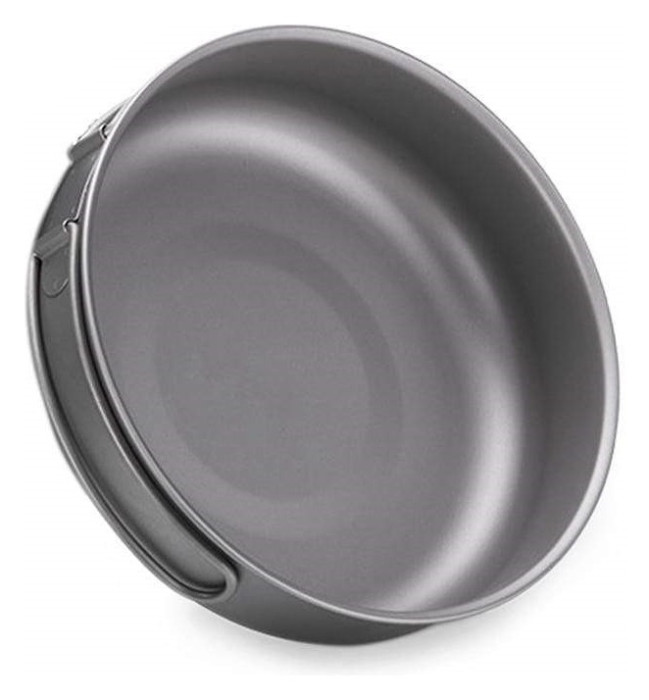 Сковорідка титанова з розкладною ручкою 17 см Naturehike NH18T010-A