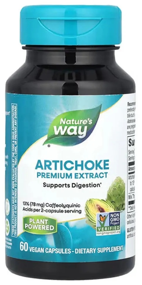Artichoke Supports Digestion - 60 vcaps