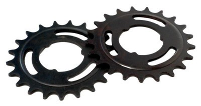 Звезда тормозной втулки Сталь 21Т черный для велосипеда.