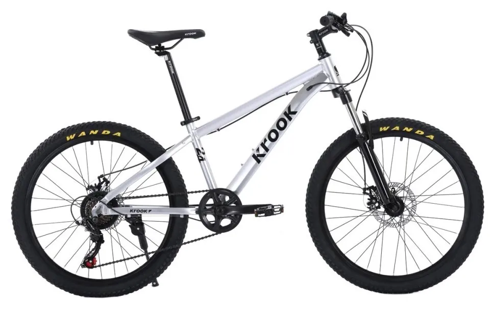 Велосипед 24" Krook 24 2025 сірий (SKE-70-30)