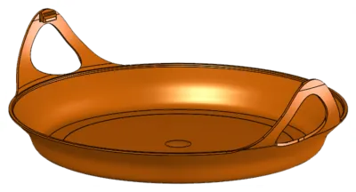 Защита для сковороды Frypan на радиатор Jetboil Bottom Cover Orange
