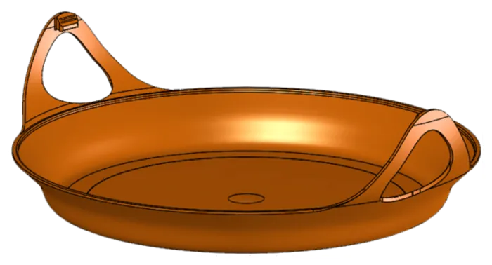 Защита для сковороды Frypan на радиатор Jetboil Bottom Cover Orange