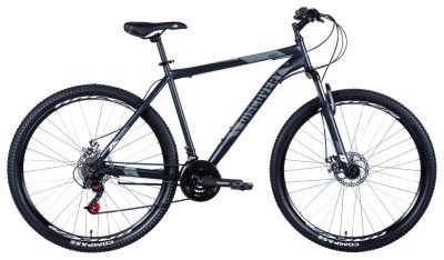 Велосипед 29&quot; Discovery RIDER 2024 (графітовий (м))