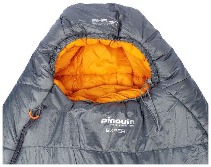 Спальный мешок Pinguin Expert (-8°С/-16°С), 185 см - Left Zip, Grey (PNG 233186) 2020