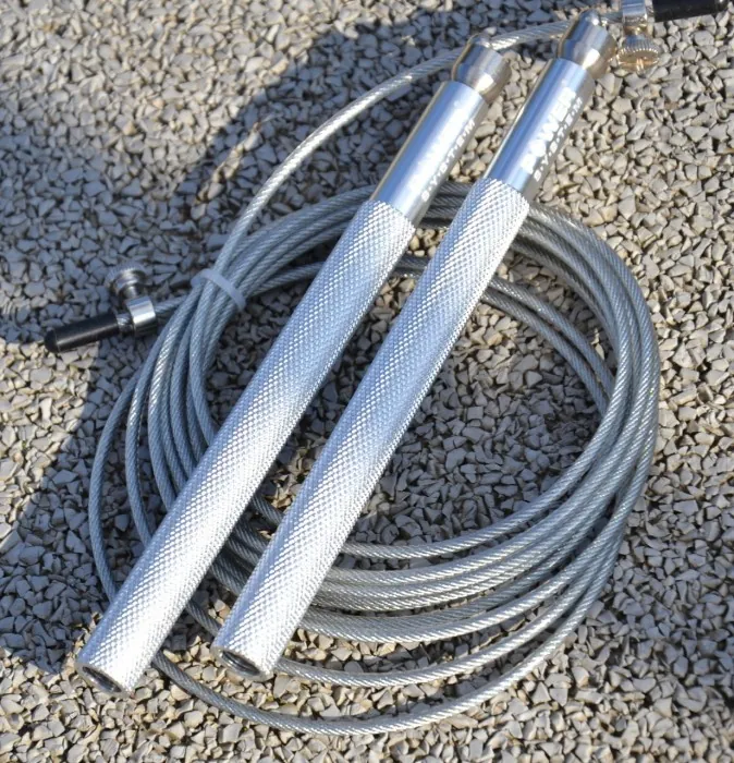 Скакалка швидкісна Power System PS-4064 Ultra Jump Rope Silver (2,75 m.)