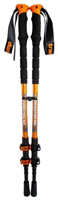 Трекинговые палки Tramp Expedition 140 Alu 7075 черные (пара) UTRR-001