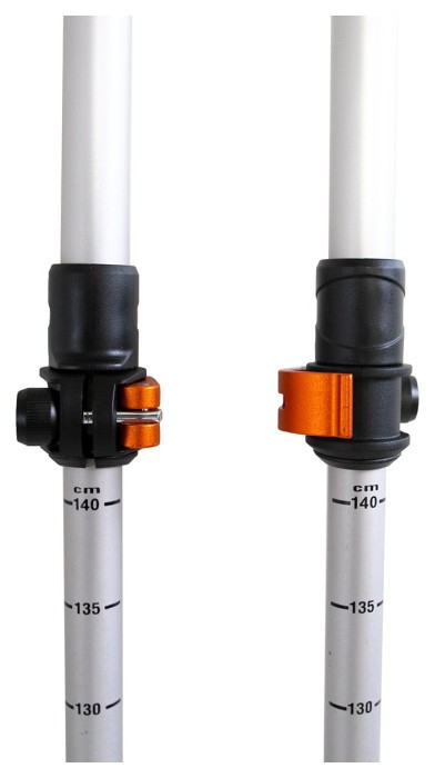 Трекінгові палиці Tramp Expedition 140 Alu 7075 чорні (пара) UTRR-001