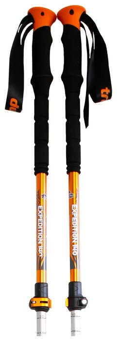 Трекинговые палки Tramp Expedition 140 Alu 7075 черные (пара) UTRR-001