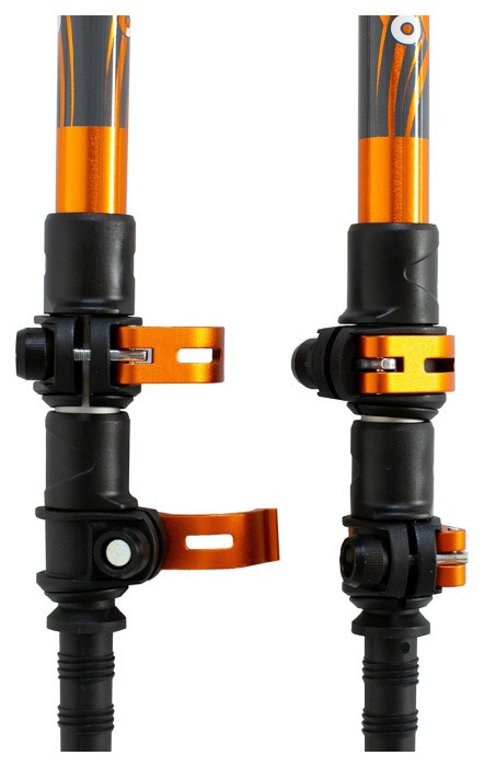Трекинговые палки Tramp Expedition 140 Alu 7075 черные (пара) UTRR-001