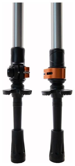 Трекинговые палки Tramp Expedition 140 Alu 7075 черные (пара) UTRR-001