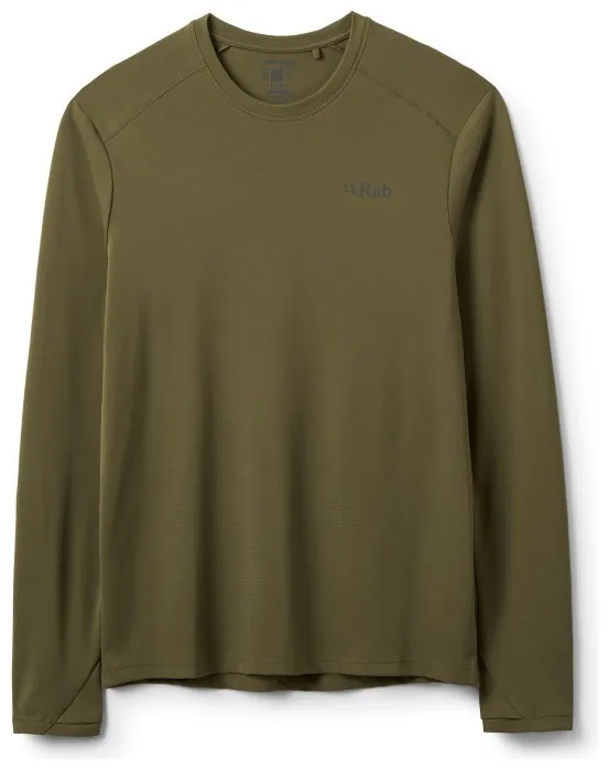 Футболка з довгим рукавом чоловіча Rab Force LS Tee, Olive