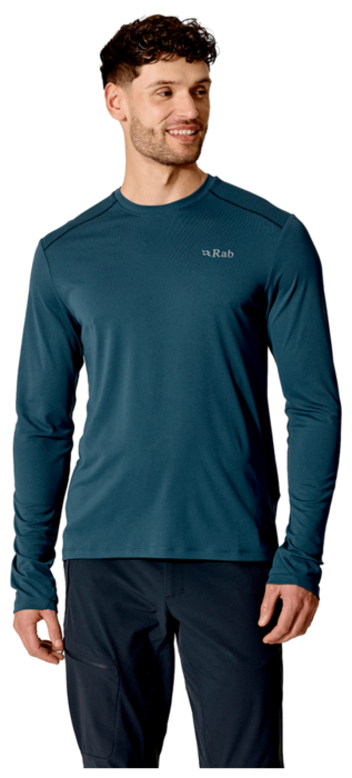 Футболка з довгим рукавом чоловіча Rab Force LS Tee, Olive