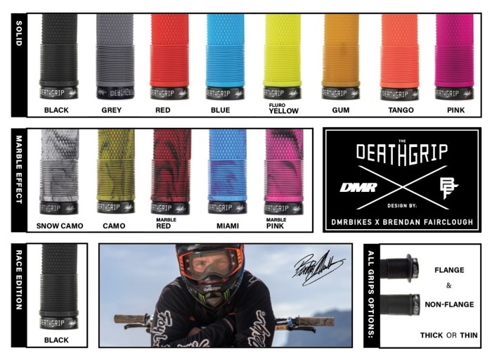 Гріпси DMR Brendog DeathGrip Thick (A20) Flangeless [camo], укр, укр