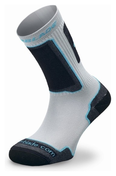 Шкарпетки Rollerblade Perfomance W Socks Grey Water green, укр