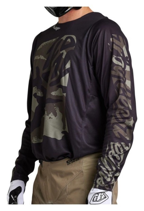 Мото джерсі TLD GP PRO JERSEY BOXED IN [BLACK/OLIVE] L