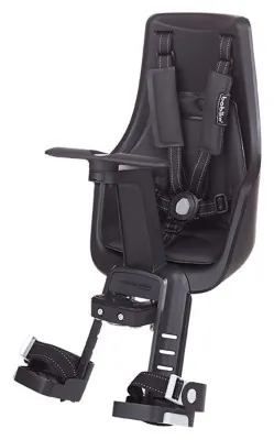Дитяче велокрісло Bobike Exclusive Mini Plus / Urban Black